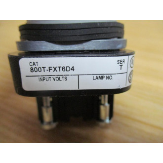 Allen Bradley 800T-FXT6D4 Red Push Button 800TFXT6D4 - Used