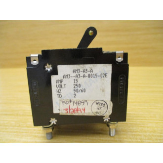 EatonHeinemann AM3-A3-A-0015-02E 15A Circuit Breaker AM3A3A001502E - New No Box