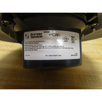 HoneywellSystem Sensor SPCWL Ceiling Speaker