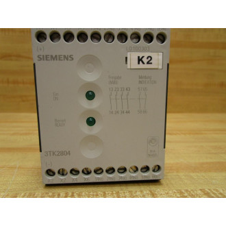 Siemens 3TK2804-0AC2 Contactor Safety Combination 3TK2804 - Used