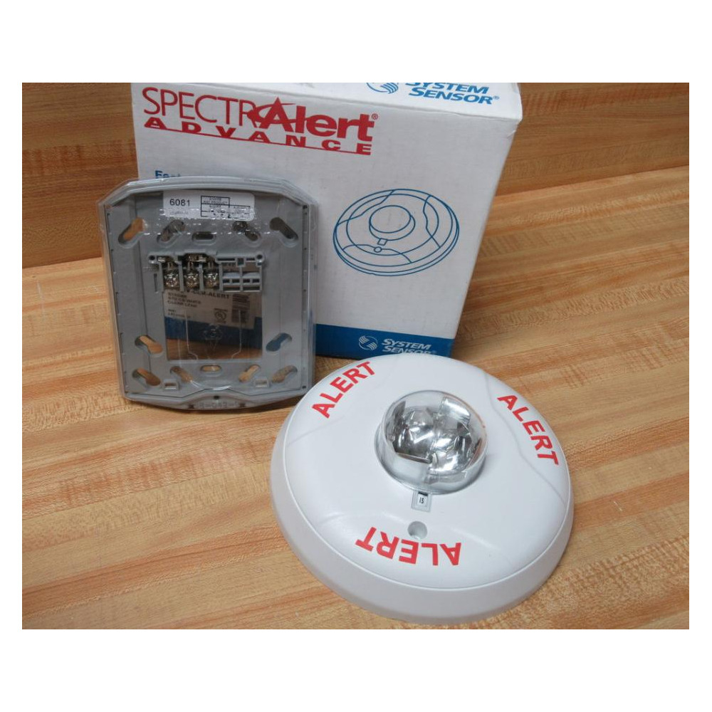 HoneywellSystem Sensor SCW-CLR-ALERT Spectra Alert Advance Strobe SCWCLRALERT