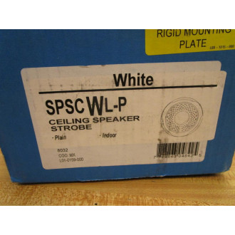 HoneywellSystem Sensor SPSCWL-P Ceiling Speaker Strobe SPSCWLP