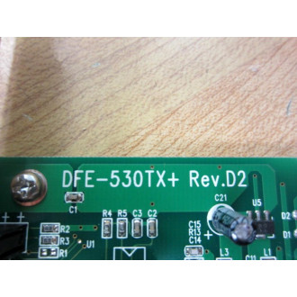 D-Link DFE-530TX PCI Expansion Card DFE-530TX+ Rev.D2 - Used