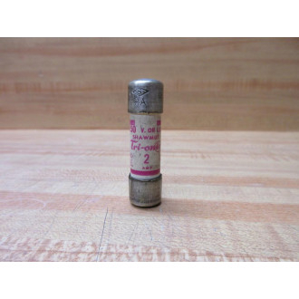 Gould Shawmut Ferraz TR-2 Mersen Tri-Onic Fuse TR2 (Pack of 8) - New No Box