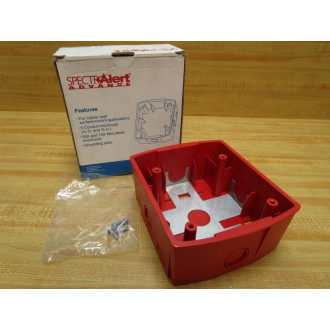 System Sensor SBBSPR Spectra Alert  Advance Speaker Back Box