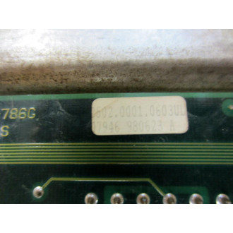 ABB 3HAB7215-1 DSQC331 Robot Panel Unit 3HAB72151 3HAB7215107 wo SCR TRM - Used