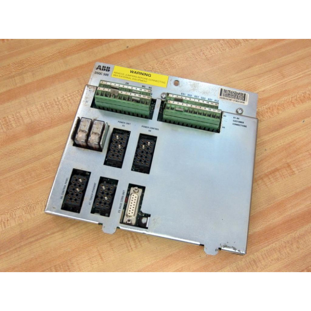 ABB 3HAC5687-1 DSQC509 Base Panel Unit 3HAC56871 3HAC5687-107 wScr Term - Used