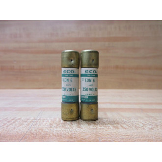 Economy Fuse EON-6 Econ Fuse EON6 (Pack of 2) - New No Box