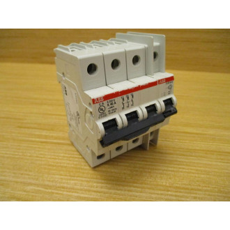 ABB S 203 U K 40 A Circuit Breaker S203UK40A 3 Pole,W S2C-A1U - Used
