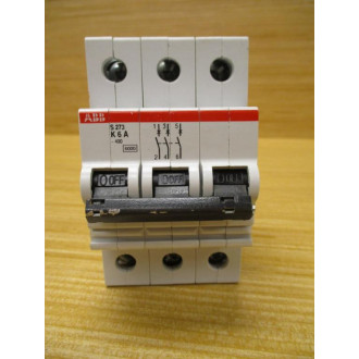 ABB S273-K6A 6A Circuit Breaker S273-K6 - Used