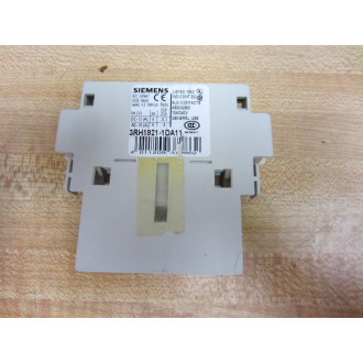 Siemens 3RH1921-1DA11 Contact Block 3RH19211DA11 (Pack of 11) - Used