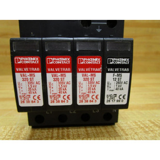 Phoenix Contact VAL-MS-3203+1 Surge Arrester 2859178 - Used