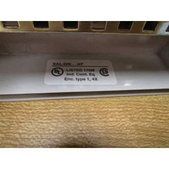 Schneider ElectricTelemecanique XAL-DK-H7 Pushbutton Enclosure - New No Box