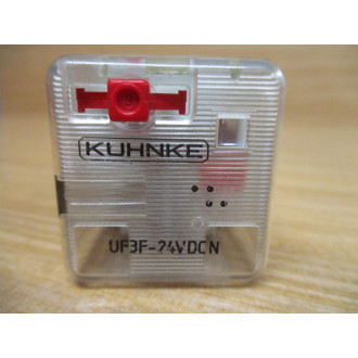 Kuhnke UF3F-24VDCN Relay UF3F24VDCN - New No Box