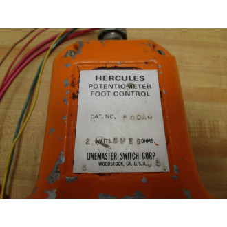 Hercules 500AH Linemaster Foot Switch - Used