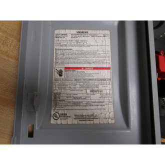 Siemens GNF322R Safety Switch - Used