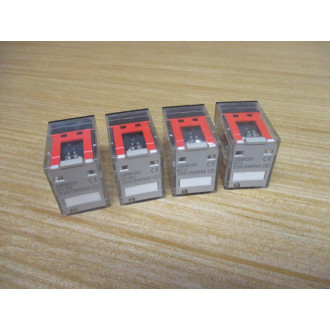 Omron MY4-220240VAC(S) Relay MY4220240VACS (Pack of 4) - New No Box