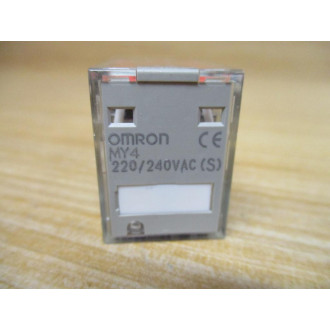Omron MY4-220240VAC(S) Relay MY4220240VACS (Pack of 4) - New No Box