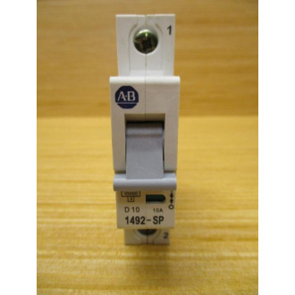 Allen Bradley 1492-SP1D100 10A Circuit Breaker 1492SP1D100 (Pack of 2) - New No Box
