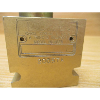 Vickers RV1-10-S-0-187 Solenoid Valve 20057A - New No Box