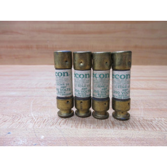 Economy Fuse ECNR-10 Econ Fuse Cross Ref 13M227 (Pack of 4) - New No Box
