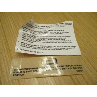 Budgit 515431-50 Hardware Kit 51543150