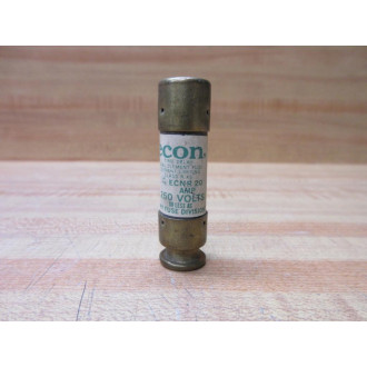 Economy Fuse ECNR-20 Econ Fuse Cross Ref 13M230 (Pack of 8) - New No Box