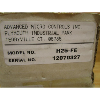 Advanced Micro Controls H25-FE Resolver Transducer H25FE - Used