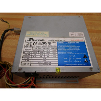 Seasonic SSG-230G Power Supply SSG230G - Used