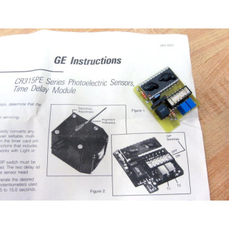 General Electric CR315PET Photoelectric Sensor Board CR315PE1 - New No Box