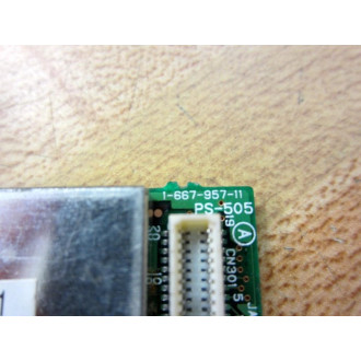 Sony PS-505 Circuit Board 1-667-957-11 - Used