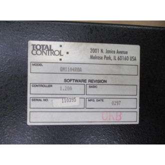 Total Control QM1104R04 QuickMarquee Enclosure Only - Used