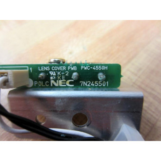 NEC PWC-4550 PWB 7N245501 PWC-4450H Lens Cover PWB - Used