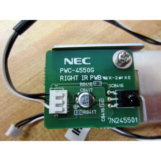 NEC PWC-4550 PWB 7N245501 PWC-4450G Right IR PWB - Used