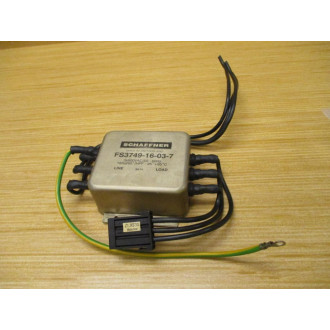Schaffner FS3749-16-03-7 Line Filter FS374916037 - Used