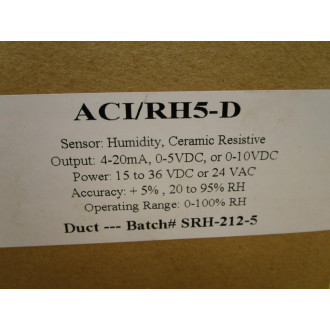 ACI ACIRH5-D Humidity Sensor ACIRH5D