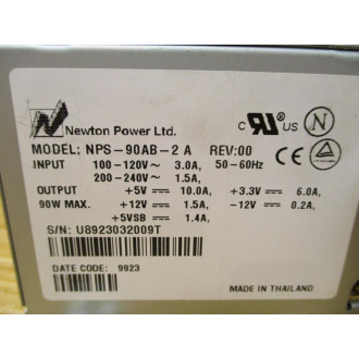 Newton Power NSP-90AB-2A Power Supply NSP90AB2A - New No Box