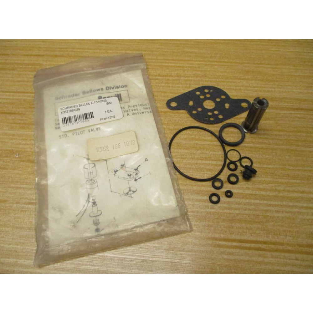 Schrader Bellows K352 166 IQ79 Pilot Valve Service Kit K352166IQ79