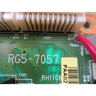 HP RG5-7057 DC Controller Board RG57057 - Used