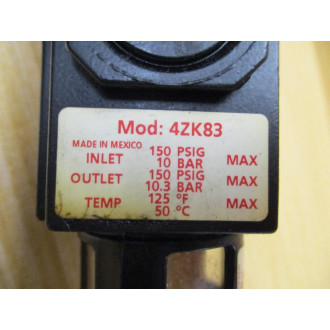Dayton 4ZK83 Filter Regulator - Used
