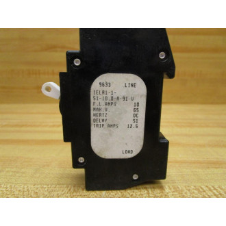 Airpax IELR1-1-51-10.0-A-91-V Circuit Breaker IELR1151100A91V - Used