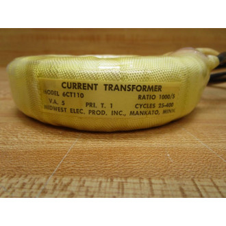 Midwest Electric 6CT110 Current Transformer - New No Box