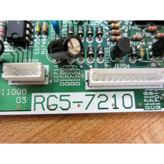 HP RG5-7210 Circuit Board RG57210 - Used