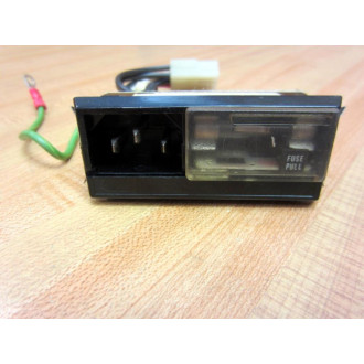 Corcom 70-1472-AO Fused Power Entry Module Assy 6VJ1 - Used