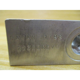 Daman C22360 Hydraulic Manifold 1198 - Used