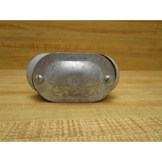 OZGedney FF-125 1-14" Conduit Elbow FF125 WCover - New No Box
