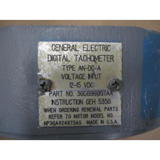 General Electric 36C696957AA Digital Tachometer - Used