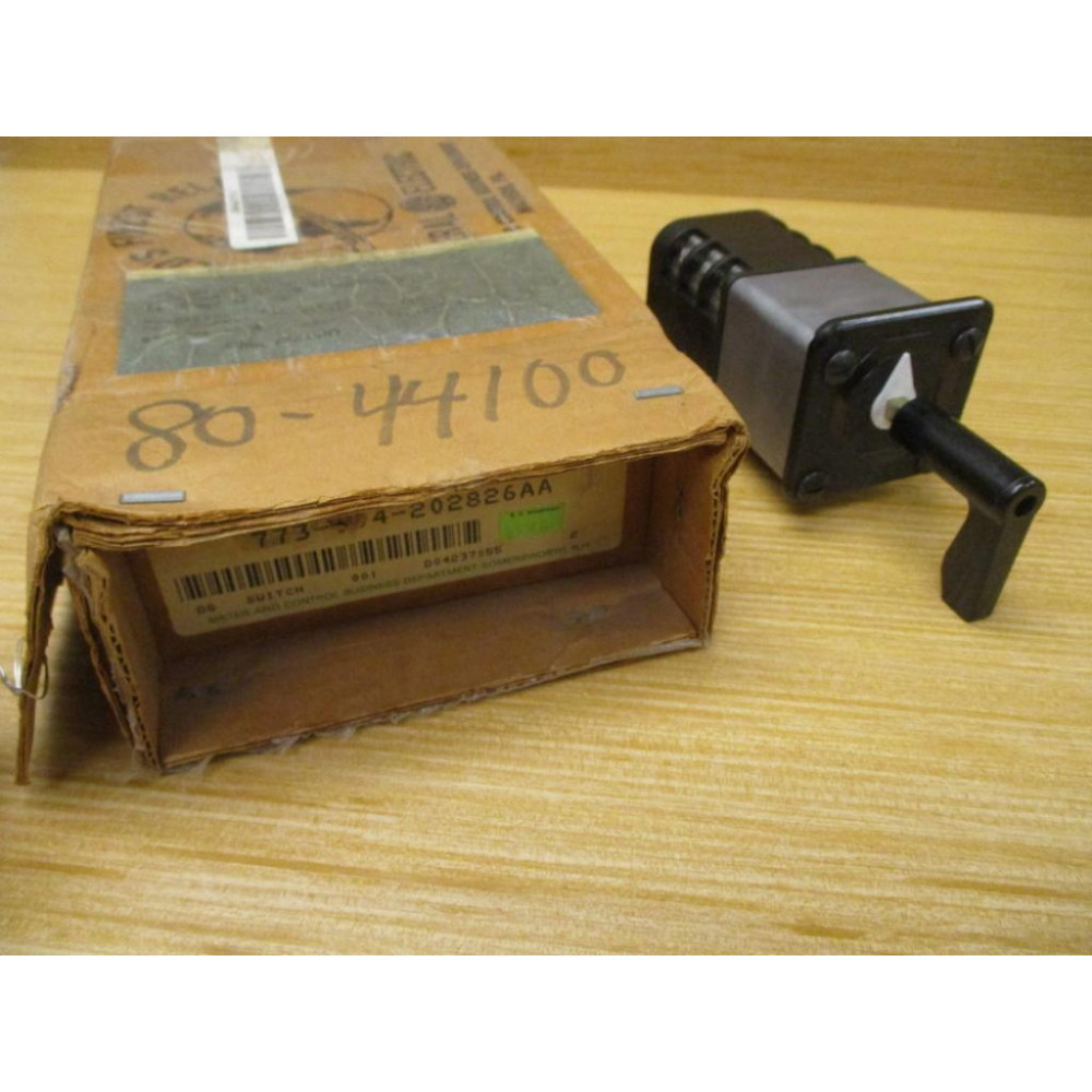 General Electric C3C08S1S2P1 GE Control Switch SBM C3C08S1S2P1
