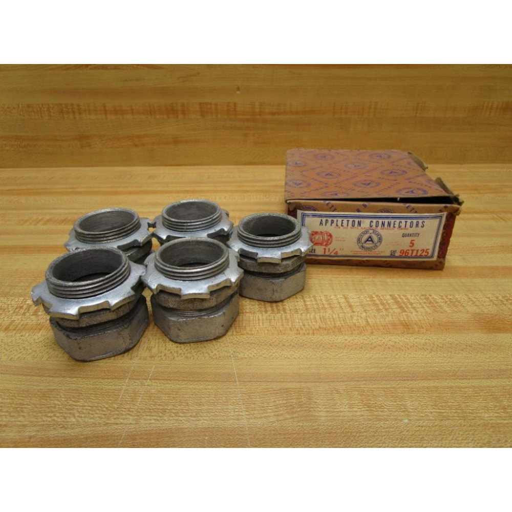 Appleton 96T125 1-14" Connector (Pack of 5)