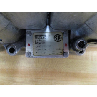 Parker  Schrader Bellows L6653321153 Pneumatic Directional Control Valve - Used